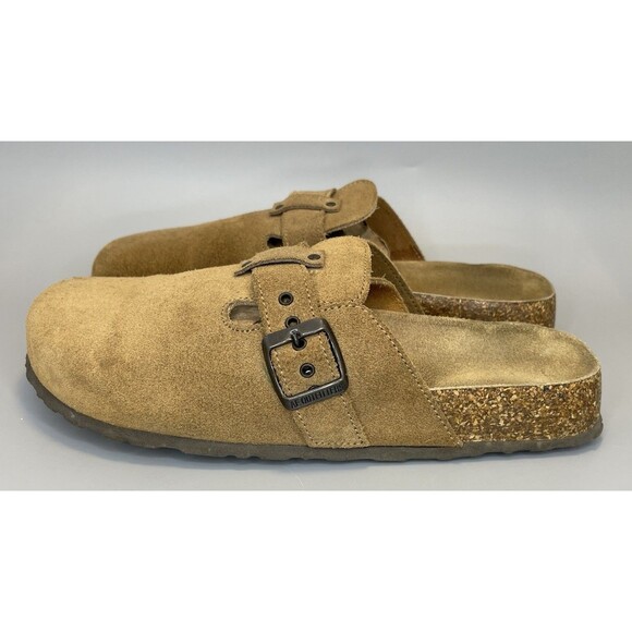 American Eagle Classic Clogs Size 9 Boho Light Brown Mules Potato Shoes Slip On - Picture 4 of 12